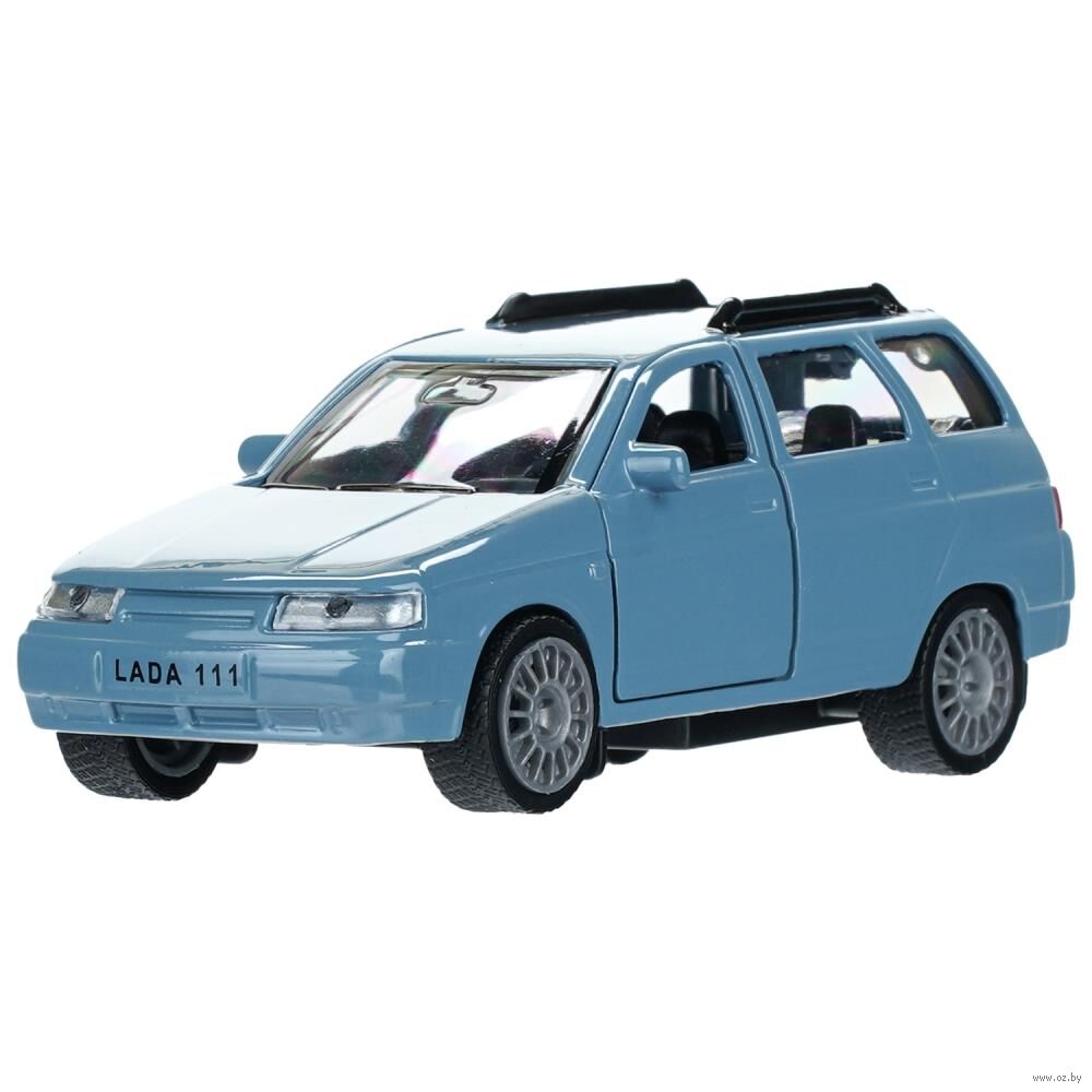 Машинка инерционная "Lada 111" (голубой)
