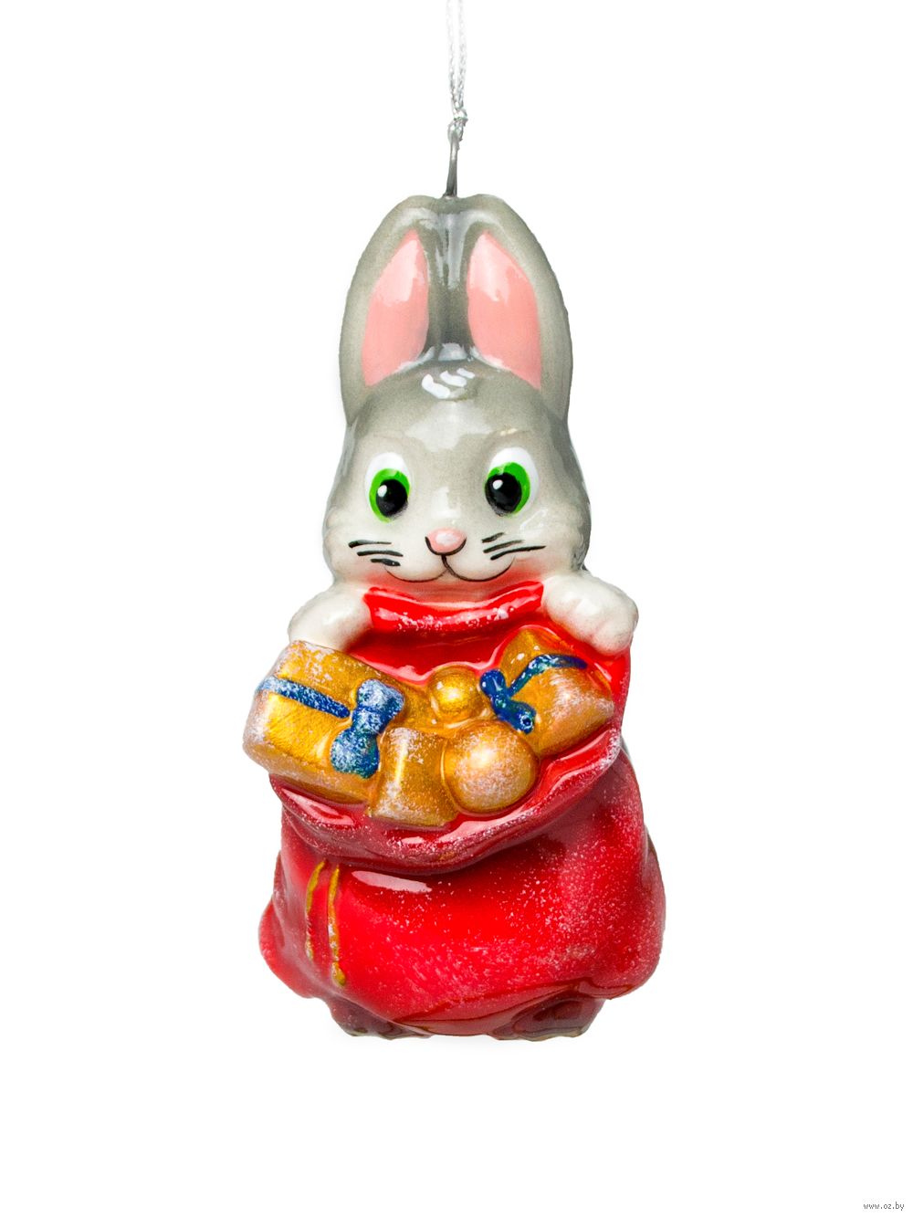 Елочная игрушка "Зайчик"