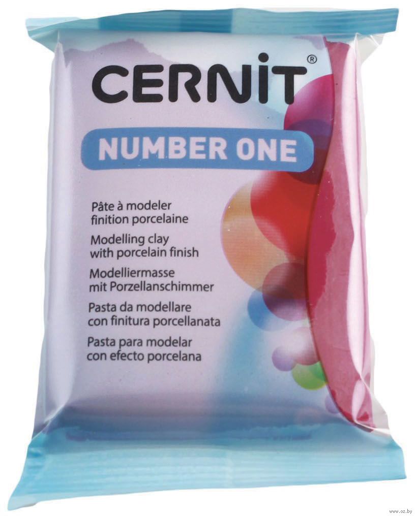 Глина полимерная "CERNIT Number One" (винный; 56 г)