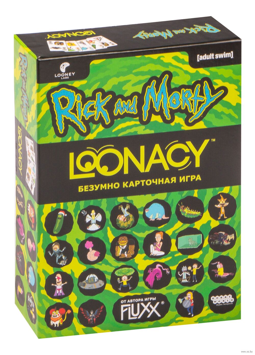 Loonacy. Рик и Морти — настольная игра от Мир Хобби (Hobby World) : купить  игру Loonacy. Рик и Морти : в интернет-магазине — OZ.by