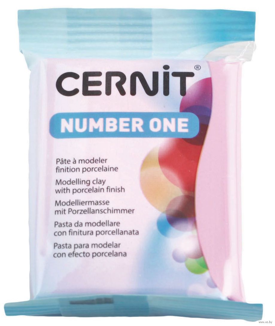 Глина полимерная "CERNIT Number One" (фуксия; 56 г)