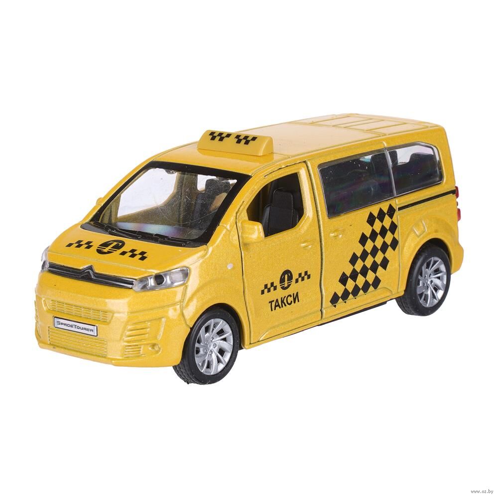 Машинка инерционная "Citroёn Space Tourer. Такси" (желтая)