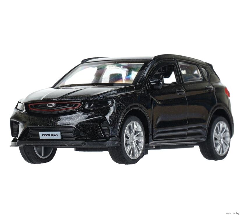 Машинка инерционная "Geely Coolray" (черный)