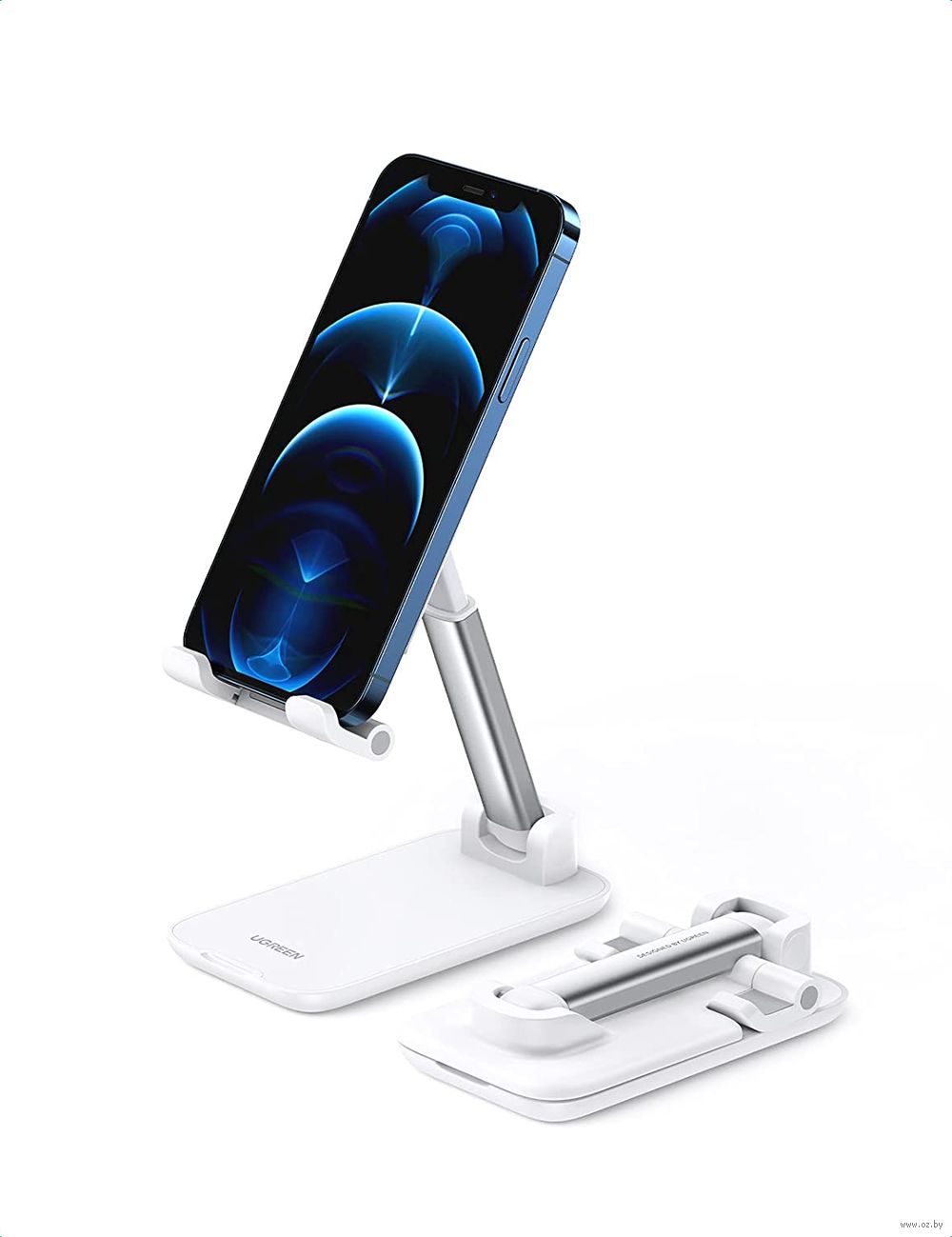 Подставка для телефона и планшета Foldable Phone Stand LP373 (белая) UGREEN  : купить в интернет-магазине — OZ.by