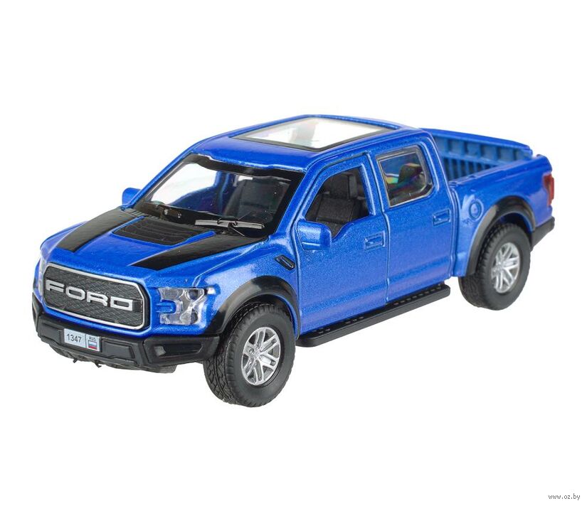 Машинка инерционная "Ford F-150 Raptor" (синий)