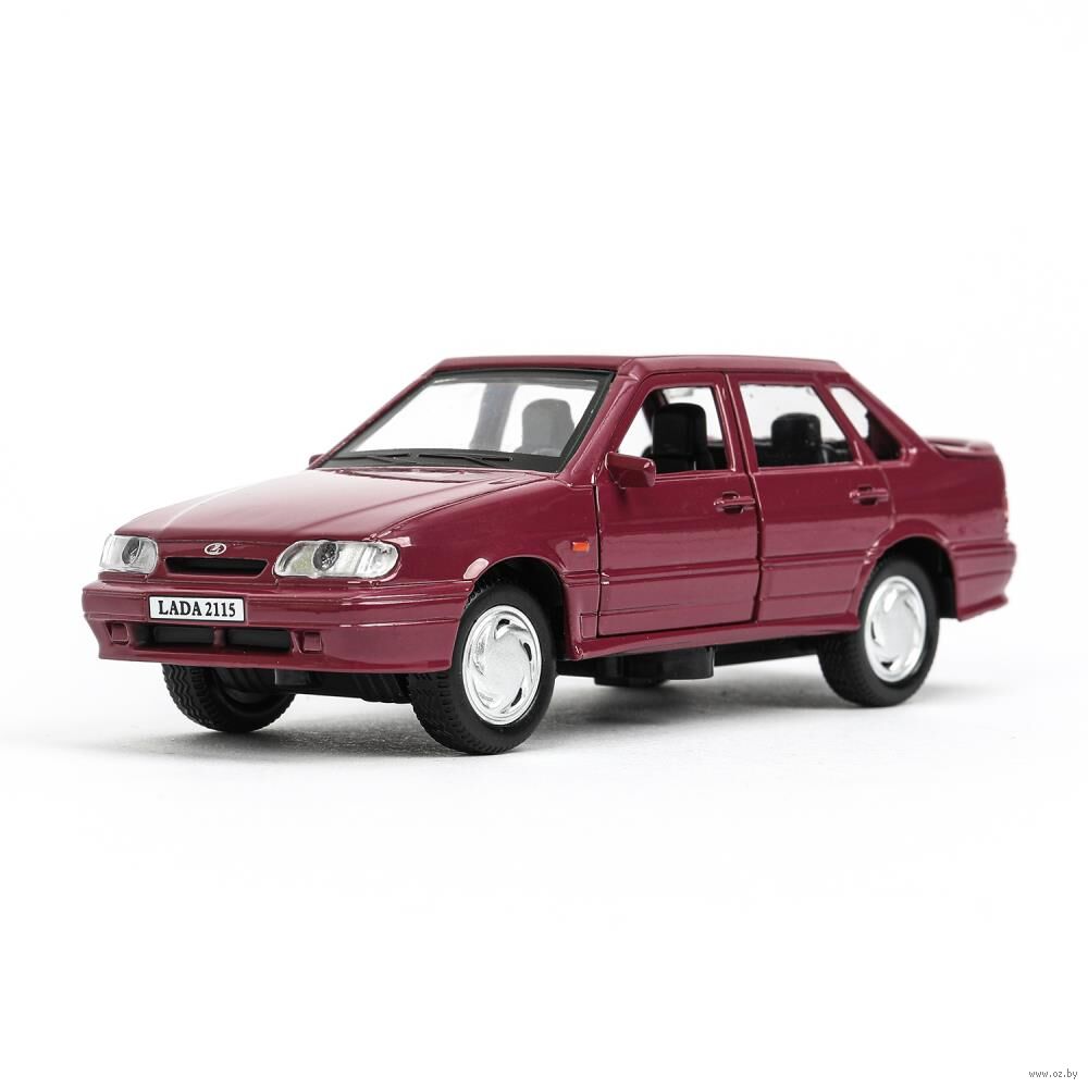 Машинка инерционная "Lada-2115 Samara" (вишневый)