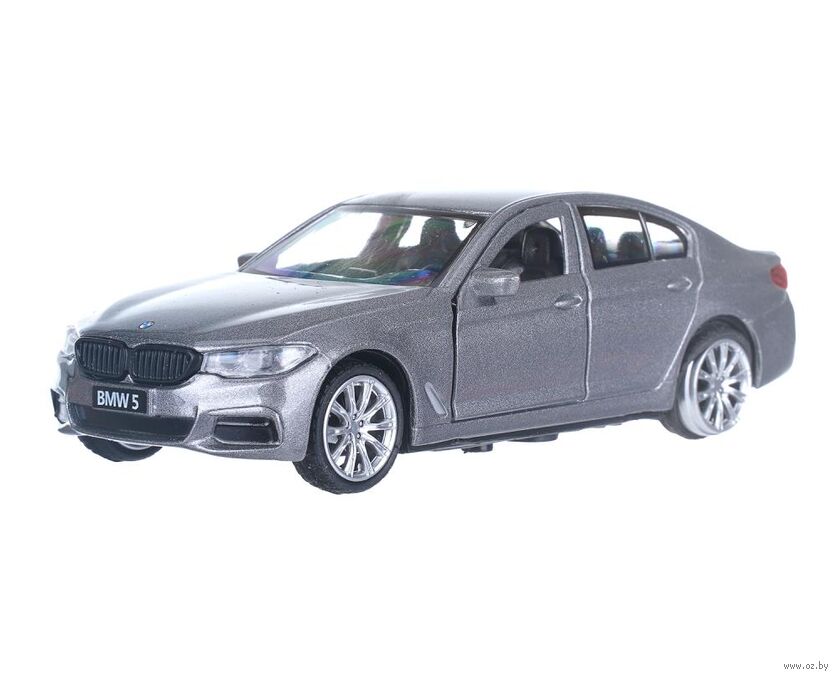 Машинка инерционная "BMW 5 Series Sedan M-Sport" (темно-серый)
