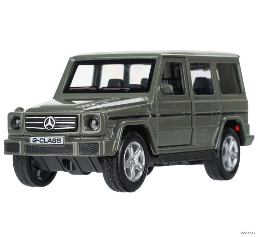 Машинка инерционная "Mercedes-Benz G-Class" (темно-оливковый)