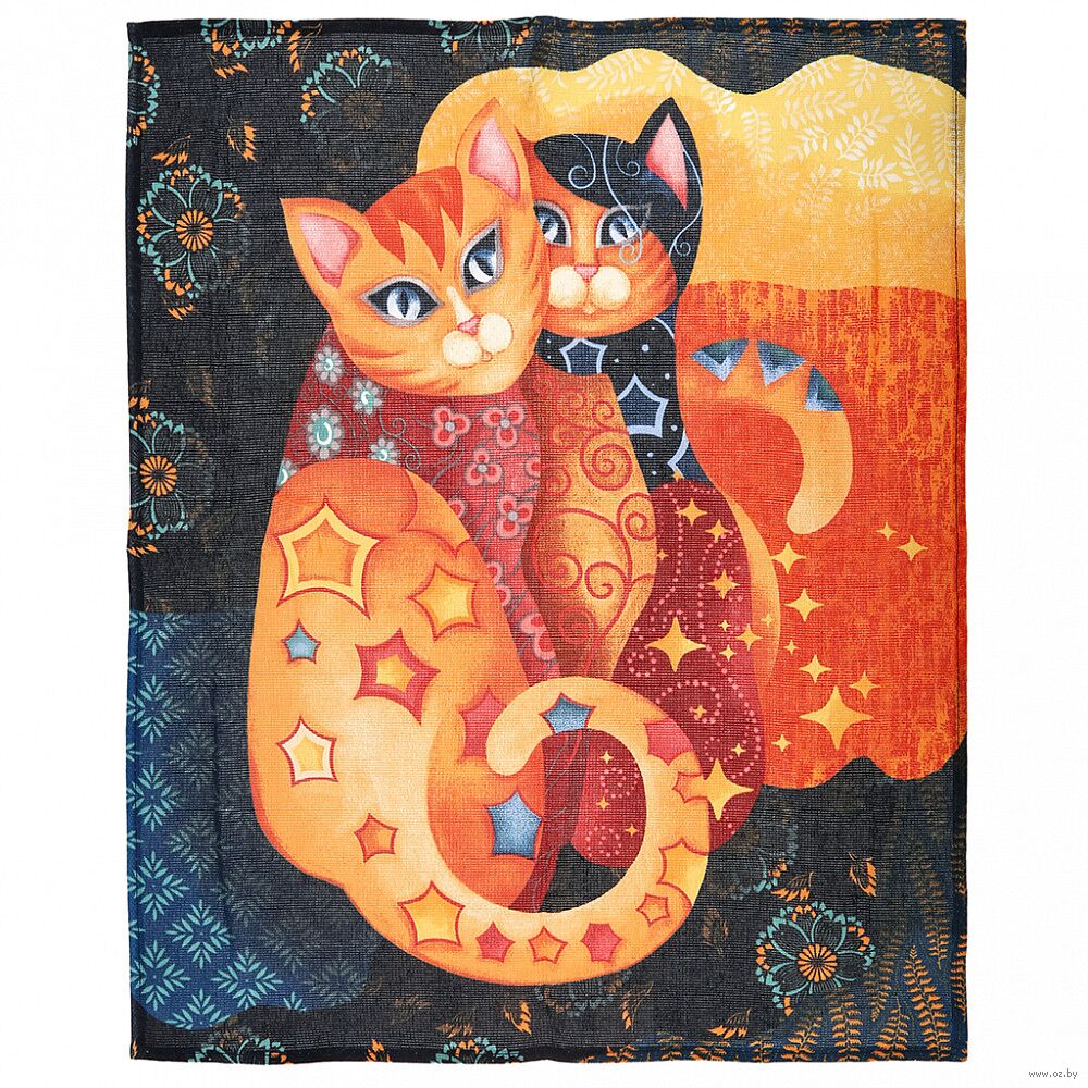 Салфетка кухонная "Кошки 1" (50х60 см)