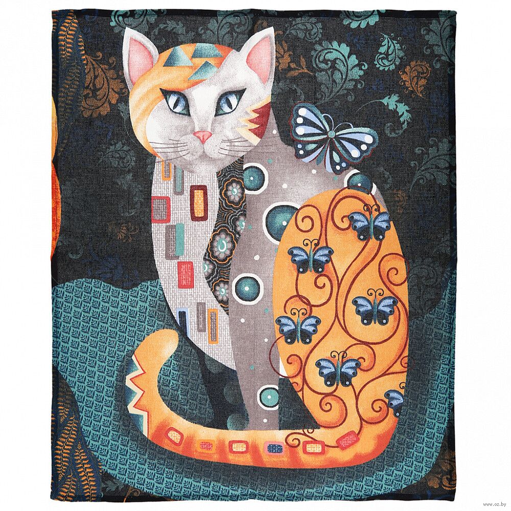 Салфетка кухонная "Кошки 2" (50х60 см)