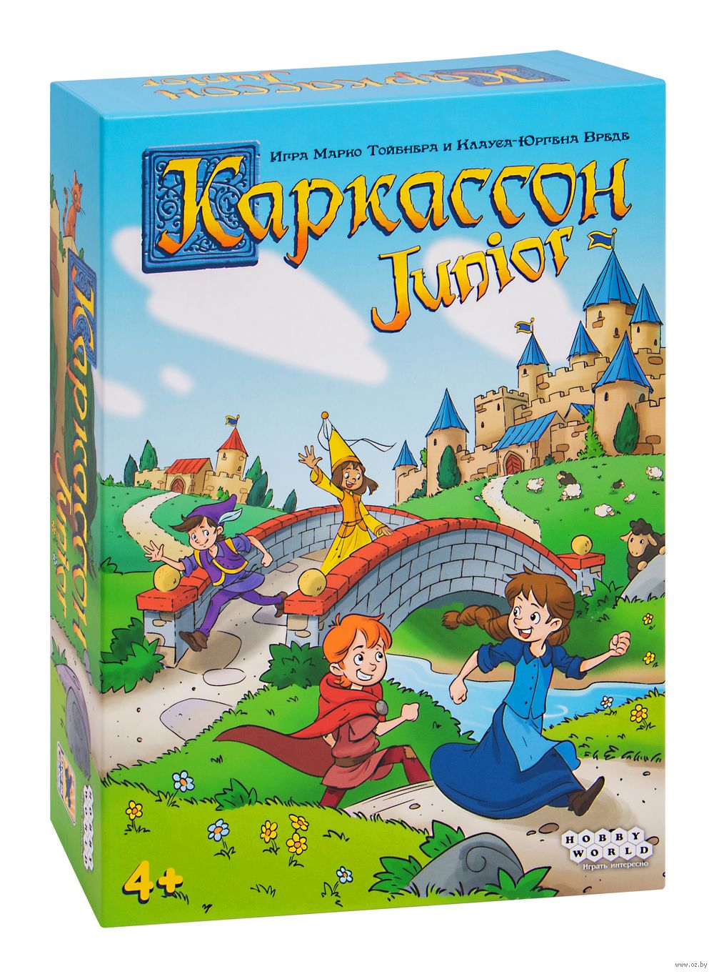 Каркассон Junior Мир Хобби (Hobby World) : купить настольную игру Каркассон  Junior в интернет-магазине — OZ.by