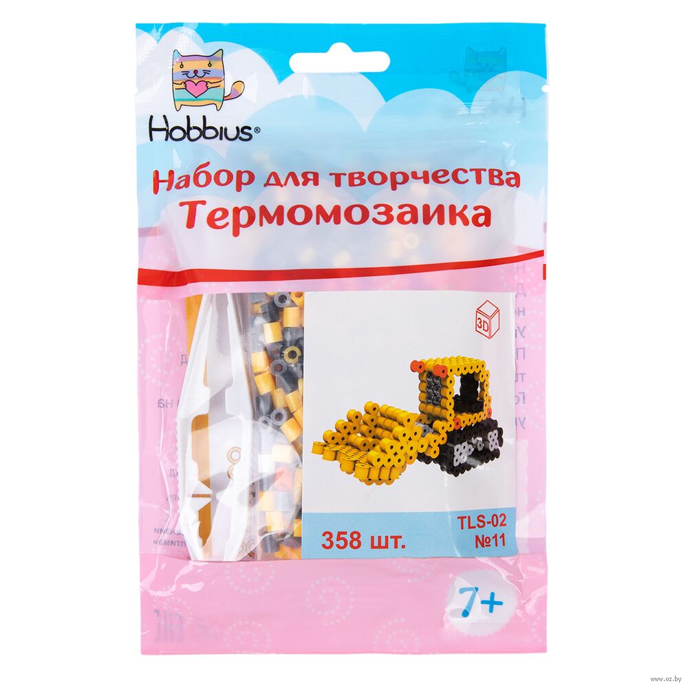 Термомозаика "3D Бульдозер"