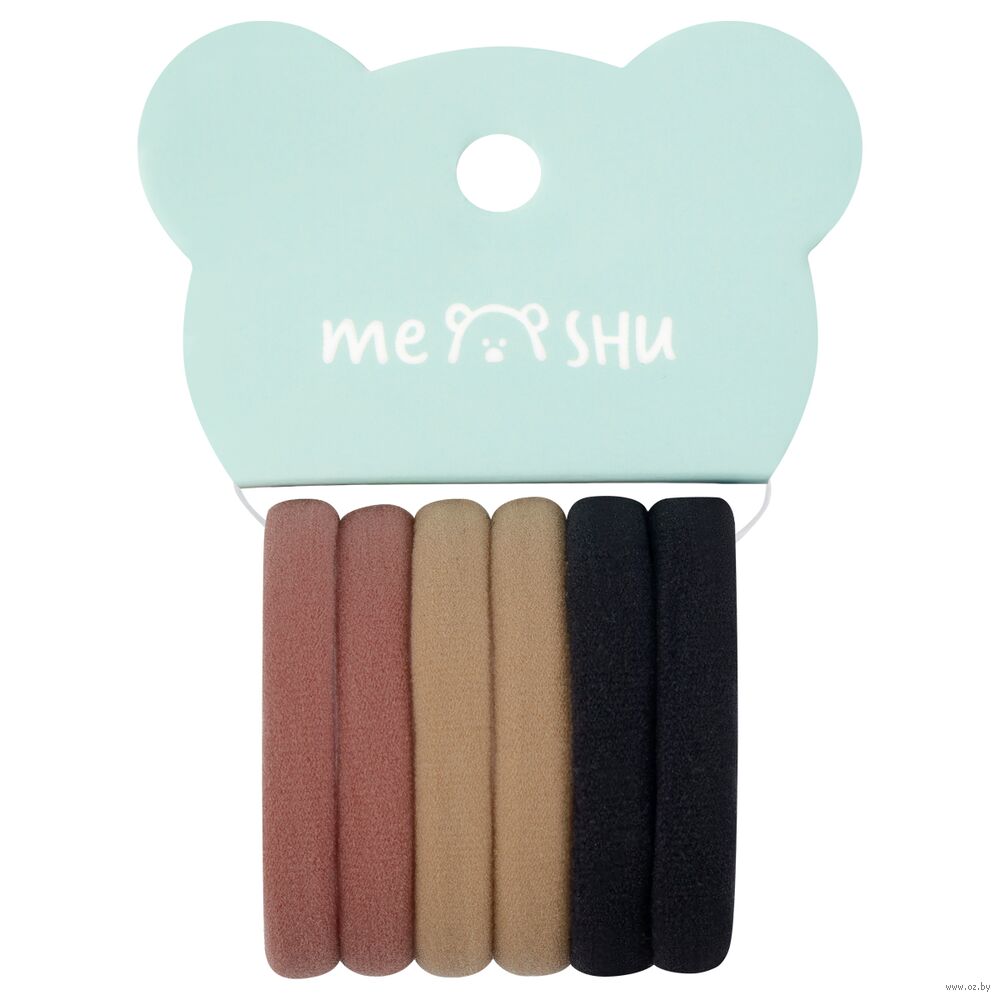 Набор резинок для волос "Essence thin" (6 шт.)