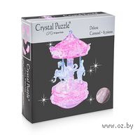 Пазл-головоломка "Crystal Puzzle. Розовая карусель" (83 элемента)