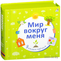 Мир вокруг меня. 9 книжек-кубиков