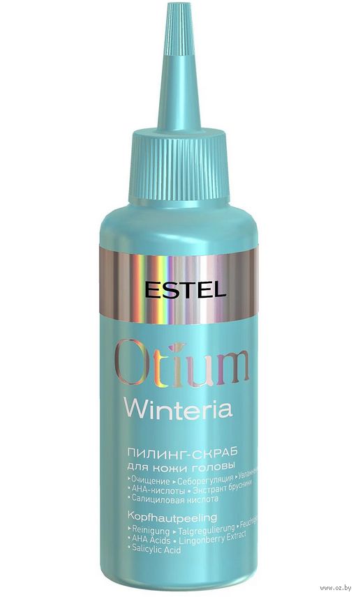 Estel otium winteria. Estel / Эстель/ пилинг скраб для кожи головы Otium Winteria 125мл. Пилинг-скраб для кожи головы Otium Winteria, 125 мл.