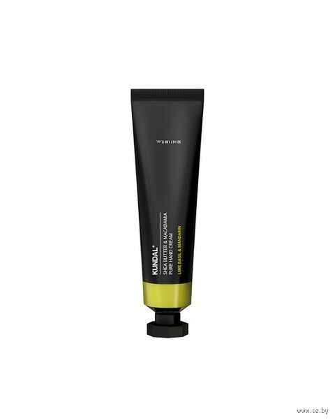 Крем для рук "Shea Butter & Macadamia Pure Hand Cream Lime Basil and Mandarin" (50 мл) — фото, картинка