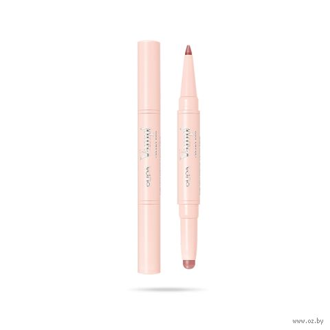 Помада-карандаш для губ "Vamp! Cremy Duo" тон: 017, timelees rose — фото, картинка