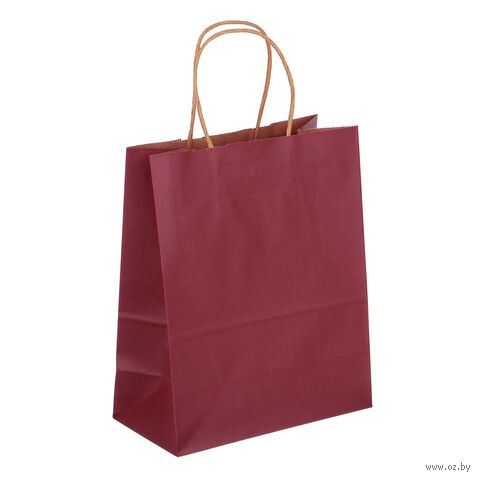 Пакет бумажный подарочный "Ladecor" (27х21х11 см) — фото, картинка