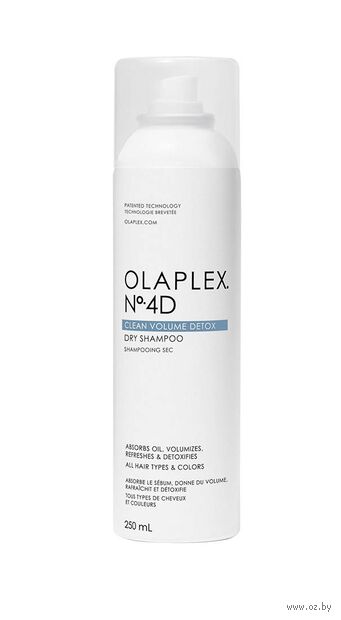 Сухой шампунь для волос №4D "Clean Volume Detox" (250 мл) — фото, картинка