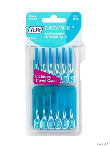 Межзубные ершики "EasyPick" (36 шт.; M/L) — фото, картинка