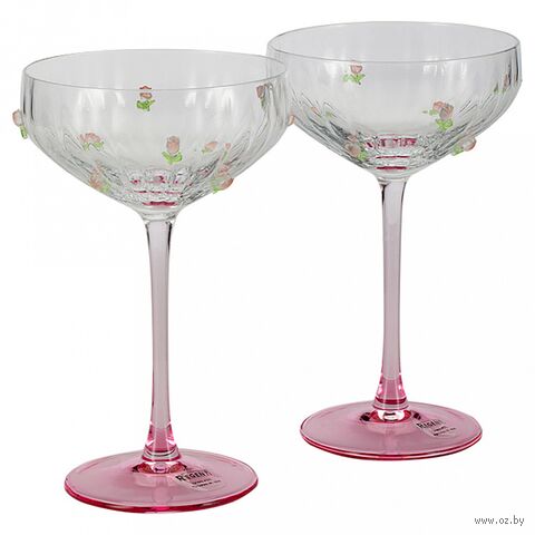 Набор бокалов-креманок для шампанского "Linea Asti" (2 шт.; 310 мл) — фото, картинка