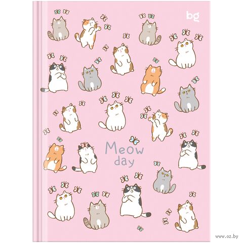 Бизнес-блокнот "Meow day" (А6) Бизнес-блокнот "Meow day" (А6) — фото, картинка
