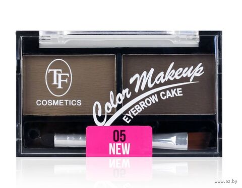 Тени для бровей "Eyebrow Cake" тон: 05, серо-коричневый — фото, картинка