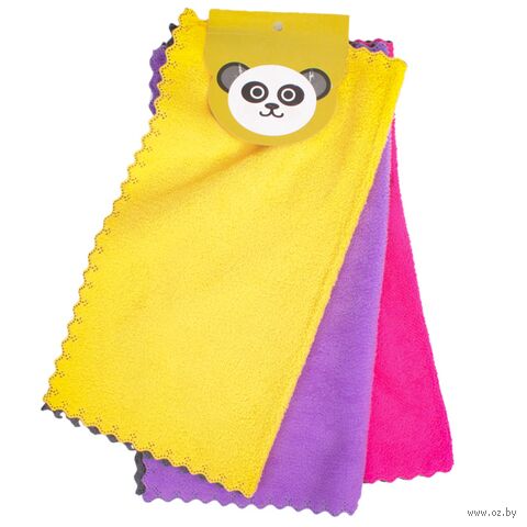 Набор салфеток для уборки "Универсальные" (3 шт.) — фото, картинка