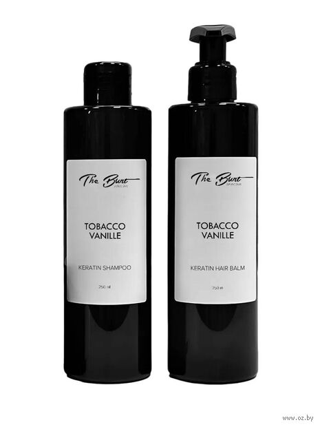 Набор для ухода за волосами "Tobacco Vanille" (шампунь, бальзам) — фото, картинка