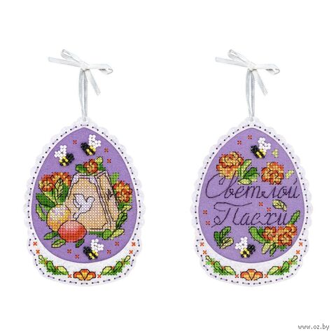 Набор для вышивания на фетре "Светлая пасха" (80х110 мм) — фото, картинка