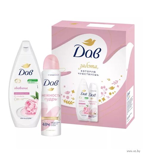 Подарочный набор "Обновление" (гель для душа, дезодорант) — фото, картинка