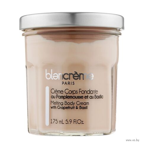 Крем для тела тающий "Melting Body Cream With Grapefruit & Basil" (175 мл) — фото, картинка