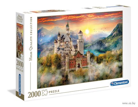 Пазл "Замок в тумане" (2000 элементов) — фото, картинка