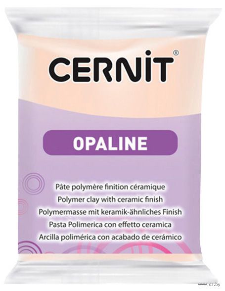 Глина полимерная "CERNIT Opaline" (телесный; 56 г) — фото, картинка
