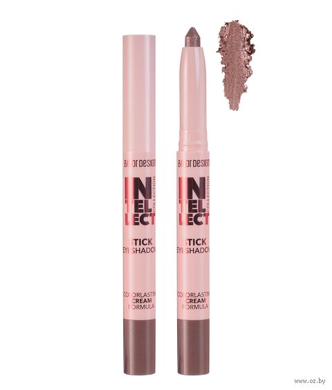 Тени для век "Intellect" тон: 22, коричневый сияющий — фото, картинка