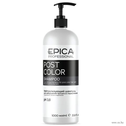 Нейтрализующий шампунь для завершения процесса окрашивания "Post Color" (1 л) — фото, картинка