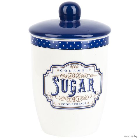Банка для сыпучих продуктов "Gourmet. Sugar" (550 мл) — фото, картинка
