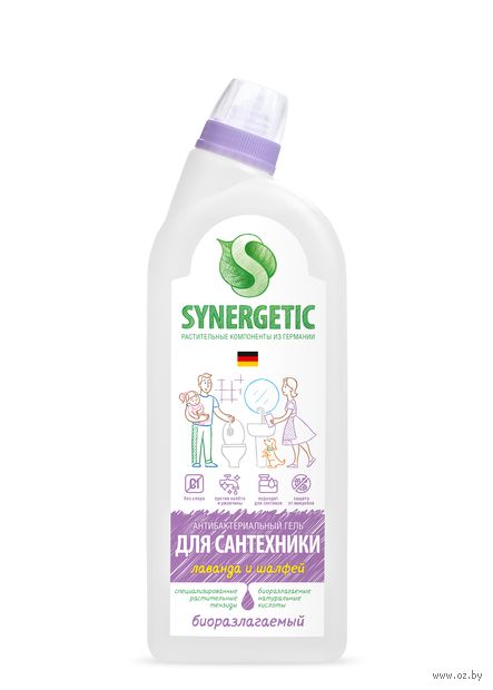 Гель для чистки сантехники "Лаванда и шалфей" (700 мл) — фото, картинка
