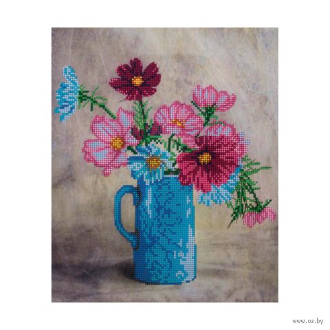 Канва с рисунком для вышивания бисером "Растрепы" (250х300 мм) — фото, картинка