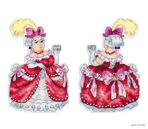 Набор для вышивания на пластиковой канве "Первая сестра" (100х160 мм) — фото, картинка