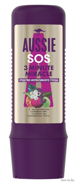 Маска для волос "3 Minute Miracle SOS" (225 мл) — фото, картинка