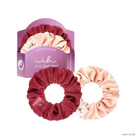 Набор резинок для волос "Slim Premium You Make Me Blush" (2 шт.) — фото, картинка