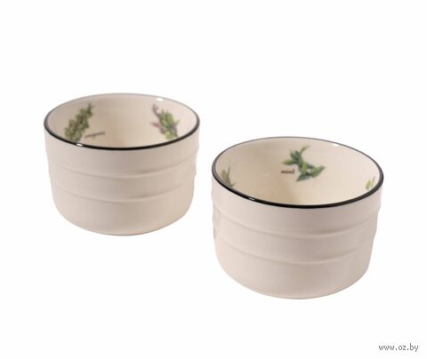 Набор салатников фарфоровых "Lemon" (2 шт.; 300 мл) — фото, картинка