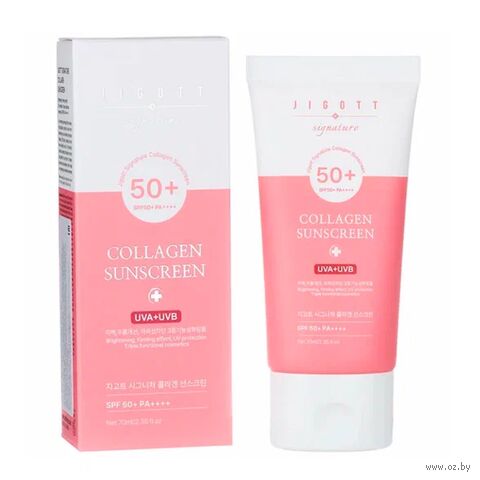 Крем для лица "Signature Collagen Sunscreen" SPF50+ PA++++ (70 мл) — фото, картинка