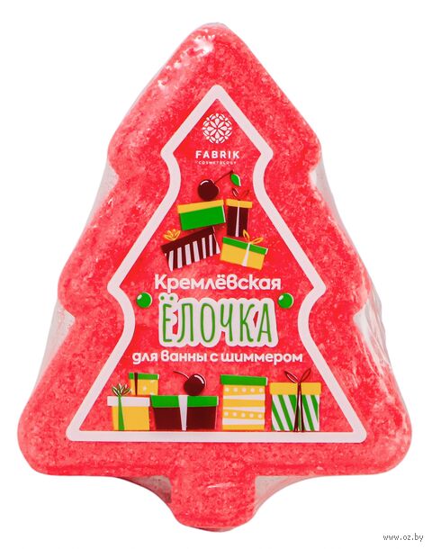 Гейзер для ванн с шиммером "Кремлевская ёлочка" (130 г) — фото, картинка