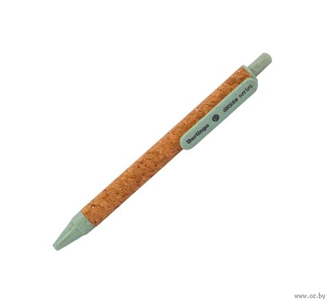 Ручка шариковая синяя "Green Series" (0,7 мм) — фото, картинка