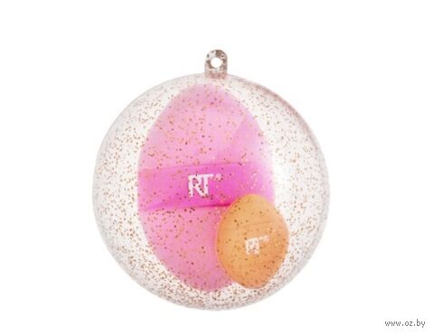 Набор пуховок для пудры "Powder Puff Ornament" (2 шт.) — фото, картинка