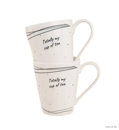 Набор кружек "Милый дом" (2 шт.; 350 мл) — фото, картинка