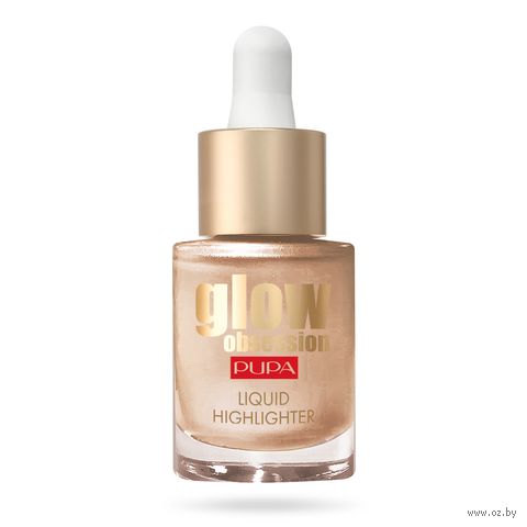 Хайлайтер для лица "Glow Obsession" тон: 002, light gold — фото, картинка